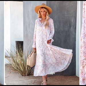 VICI Collection boho maxi dress; NWT